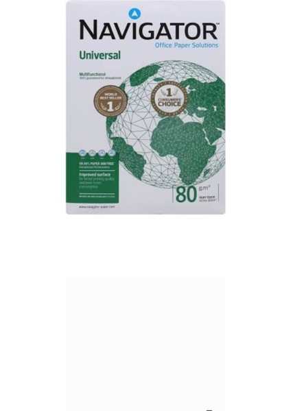 1000 Yaprak A4 Fotokopi Kagıdı 2 Paket 80 G Navigator