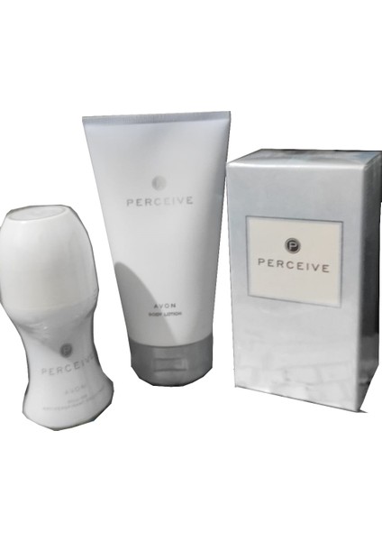 Kadın Perceive Parfüm Krem ve Roll-On Seti