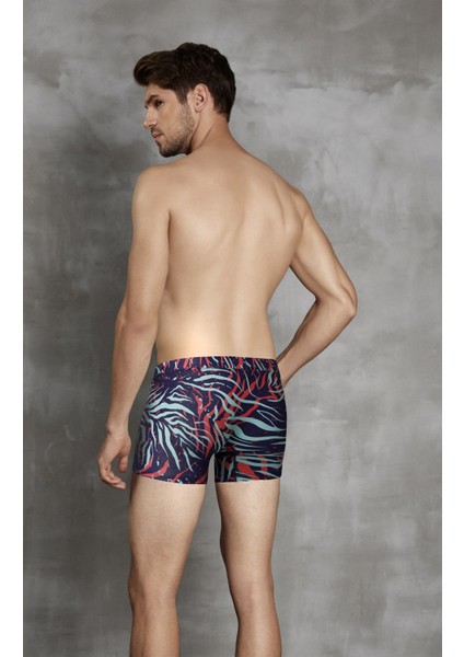 Erkek Zebra Baskılı Boxer 1872