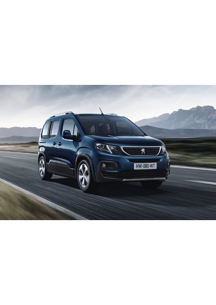 2022 Peugeot Rifter Bagaj Havuzu Tam Uyumlu Kauçuk