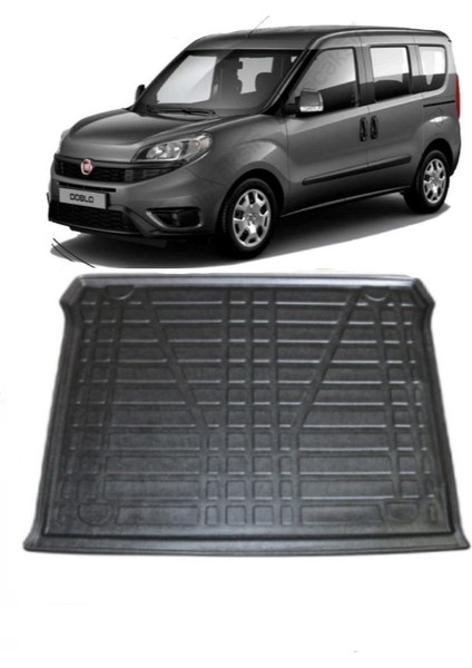 2016 Fiat Doblo Bagaj Havuzu 3D Kokusuz Kauçuk