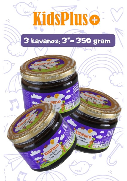 Kakaolu Çocuk Macunu 3 x 350 : 1050 gram