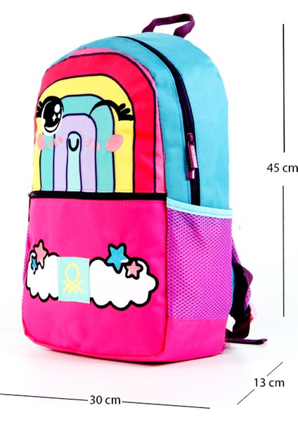 Laptop Bölmeli Okul Sırt Çantası 2 Bölmeli (75997) fiyatları