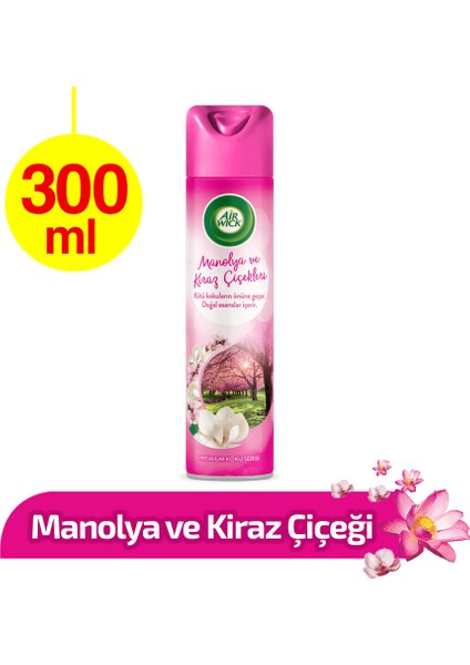 Manolya ve Kiraz Çiçekleri 300 ml