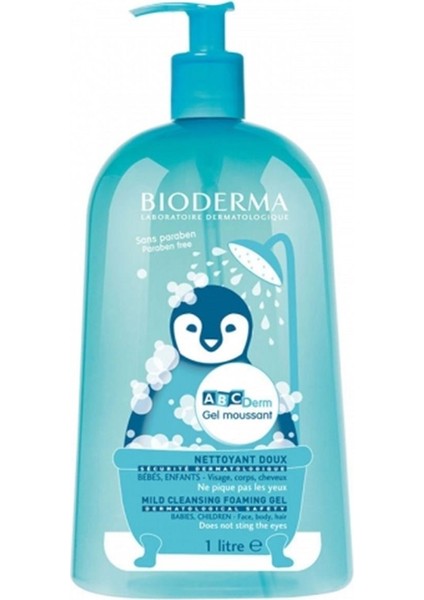 Abcderm Foaming Gel Temizeme Jeli 1 Litre
