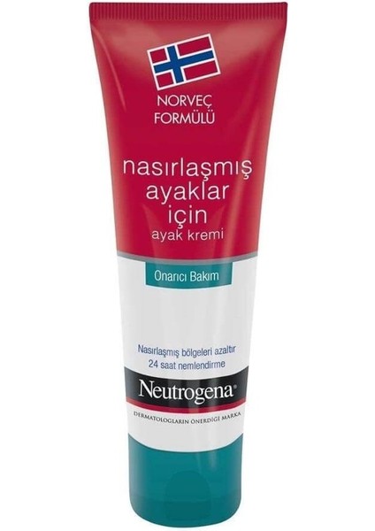 Norveç Formülü Ayak Kremi Nasırlaşmış Ayaklar 50 ml