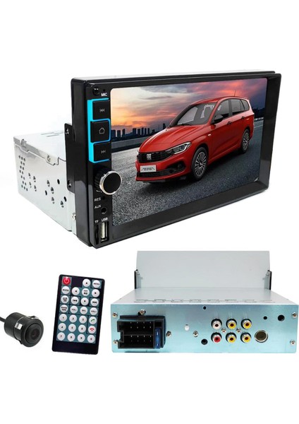 Double Teyp 7 4X50W Mirrorlink Bt/usb/sd/mp5/aux/fm Kameralı Tofas Seri Twogo Go Şahın
