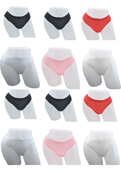 Kadın Kaşkorse Bikini - TKD0510 12 Adet