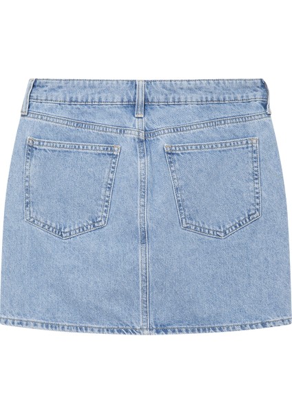 Talia Açık Mavi Denim Etek