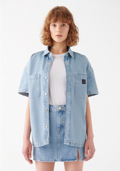 Talia Açık Mavi Denim Etek fiyatları