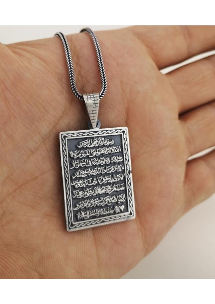 Osmanlı Tuğrası Motifli Erkek Kolye