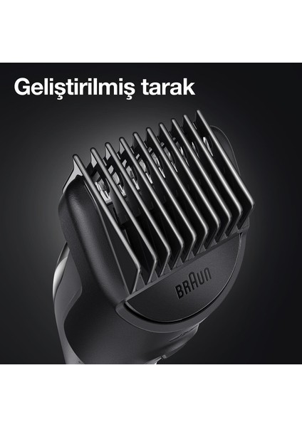 Bt 5365 Ayarlanabilir Taraklı Saç & Sakal Şekillendirici Gillette Hediye