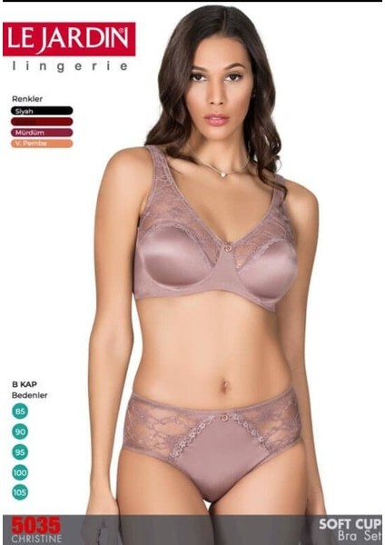 Le Jardin 5035 Boş Kap Danteli Sütyen Takım fiyatları