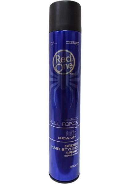 Red One Full Force Show-Off Spider Hair Styling Sprey 400 ml