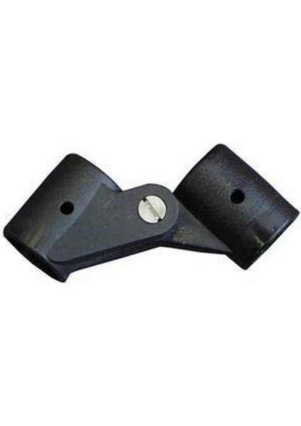 Tente Üst Köşe Parçası Ø22MM Siyah