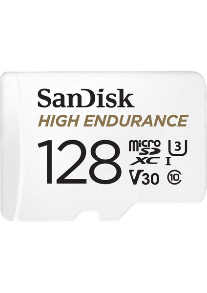 High Endurance 128GB 100/40MB/S Microsdxc C10 V30 Hafıza Kartı SDSQQNR-128G-GN6IA