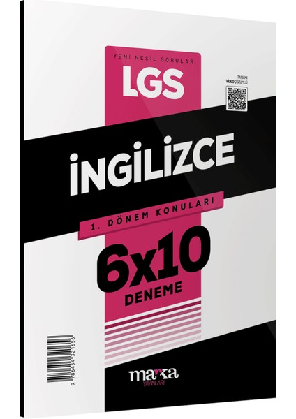 2025 LGS 1. Dönem Konuları İngilizce 6 Deneme