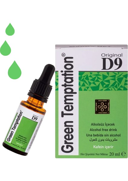Özel Green Temptation D9 Kadın Damla-1 -ÜRÜN20 ML+GTD0001