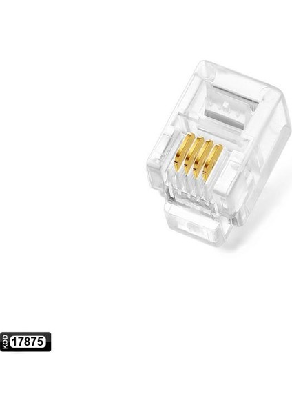 Soket RJ11 4p 4c (100 Adet)