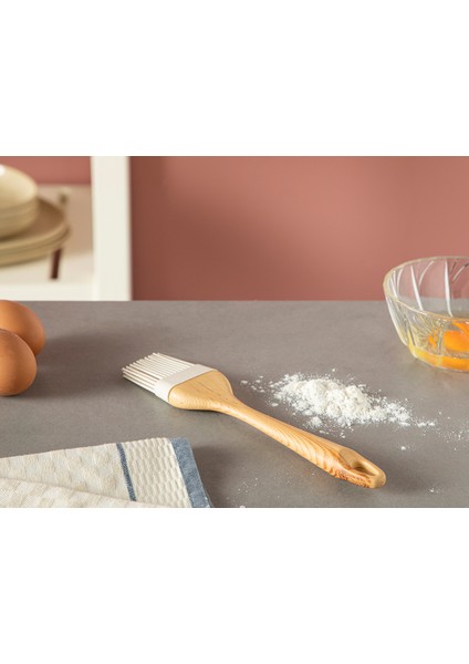 Eddy Silikon Yumurta Fırçası 22 cm Açık Bej fiyatları