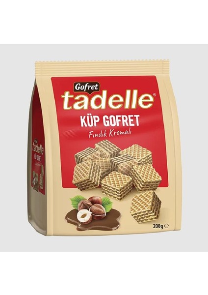 Fındık Kremalı Küp Gofret 200 gr