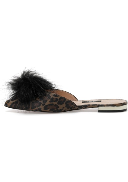 Alla 2pr Leopar Kadın Terlik