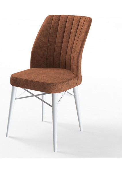 Concept Aya Serisi 80 x 132 cm Açılabilir Beyaz Mutfak Masa Takımı 6 Sandalye fırsatları