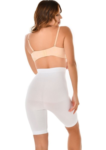 Kadın Beyaz Lazer Kesim Şort Korse fiyatları