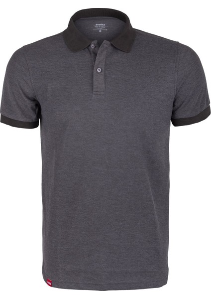 Deepraw Bay Polo T-Shirt - Antrasit