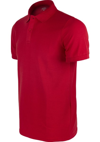 Deepraw Bay Polo T-Shirt - Kırmızı