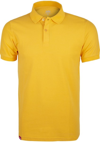 Deepraw Bay Polo T-Shirt - Sarı