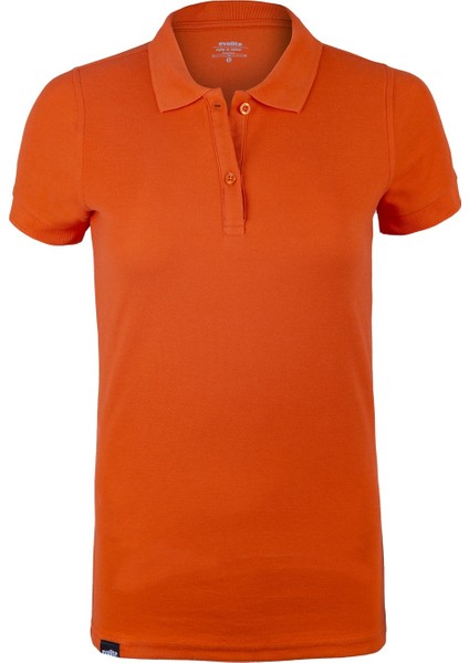 Deepraw Bayan Polo T-Shirt - Turuncu