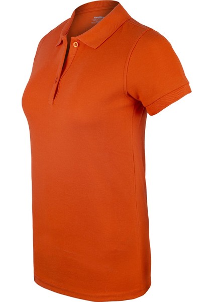 Deepraw Bayan Polo T-Shirt - Turuncu modelleri