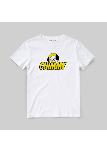 Bts BT21 Chimmy Jimin Baskılı Unisex Tişört T-Shirt Mr-02