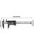 Plastik Fiber LCD Vernier Caliper 0-100MM Elektronik Dijital Ekran(Yurt Dışından) 1