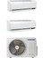 Windfree 9000 BTU/h+18000 BTU/h Iç Üniteli 17100 BTU/h Dış Üniteli Multi Inverter Klima 1