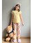 Limon Baskılı Kısa Kollu Kız Çocuk Pijama Takımı 3