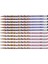 Faber Castell 2b Jimnastik Silgili Kurşun Kalem 12 Li - ( Mor-Pembe) 1