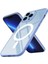 iPhone 13 Pro Max Kılıf Wireless Şarj Magsafe Destekli Renkli Parlak Hassas Butonlu Kamera Korumalı Darbe Emici Kapak Lila 1
