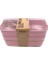 3 Katmanlı Öğle Yemeği Kutusu Sağlıklı Malzeme Buğday Samanı Bento Kutuları Mikrodalga Yemek Yemek Yemek Saklama Kabı 900ML | Öğle Yemeği Kutuları (Pembe) (Yurt Dışından) 1