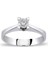 0.30 Carat Mozanit Tektaş Yüzük 1