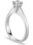 0.30 Carat Mozanit Tektaş Yüzük 2