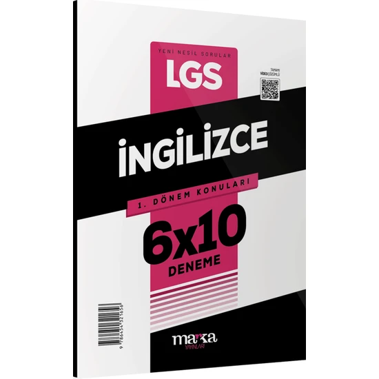 Marka Yayınları 2024 LGS 1.Dönem Konuları İngilizce 6 Deneme