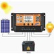 Pwm 30A Güneş Solar Paneli Akü Şarj Kontrol Cihazı 12V-24V Kontrol Cihazı Akü Şarj Regülatör