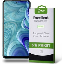 Kzy Infinix Hot 11S Temperli Ekran Koruyucu Kırılmaz Cam Ekonomik 5'li Paket