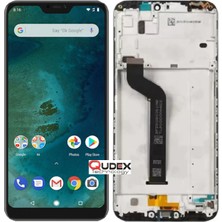 Qudex Xiaomi Mi A2 Lite LCD Dokunmatik Ekran Çıtalı