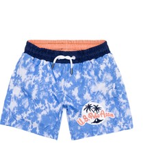 U.S. Polo Assn. Erkek Çocuk Koyu Mavi Deniz Şortu 50245377-VR032
