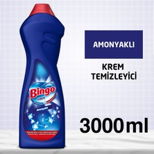 Bingo Krem Banyo Amonyaklı 750ML Ekonomi Paketi 4'lü