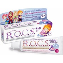 R.O.C.S. Kids 4-7 Yaş Diş Macunu Balon Sakızı 45G (RCS101)