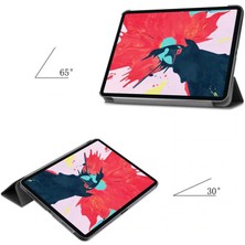 Canpay Apple iPad Mini 6.nesil (2021) Uyumlu Arka ve Ön Kılıf Katlanır Stand Özelliği Smart Case